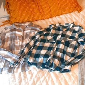Maurice's Button Up Shirts (Lot of 2)